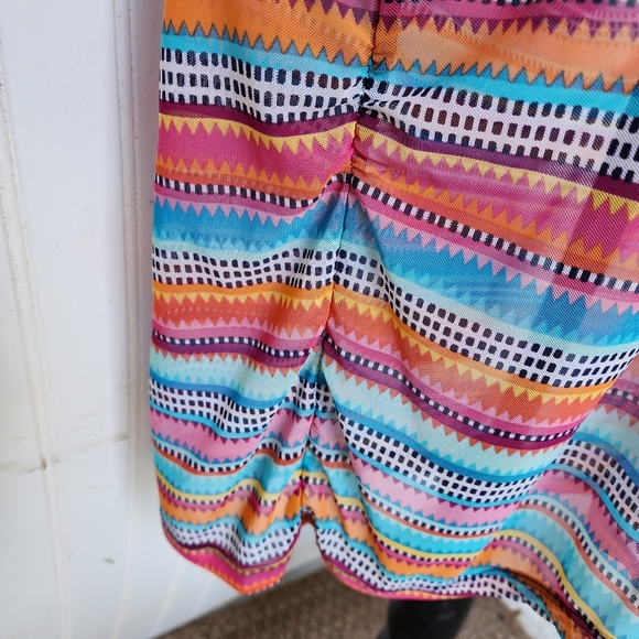 MSRP $78 Anne Cole Plus Mesh Cover-Up Women's Swimsuit Size L / XL F1 - Picture 5 of 12